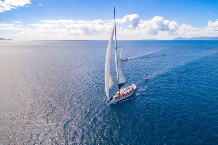 a boat on a body of water