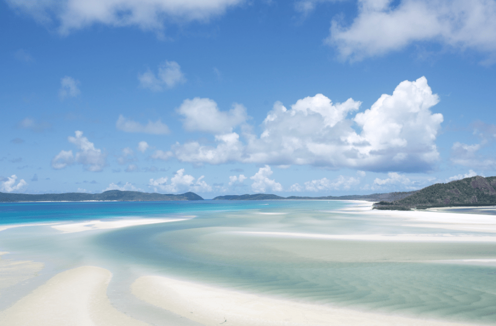 a beach next to a body of water